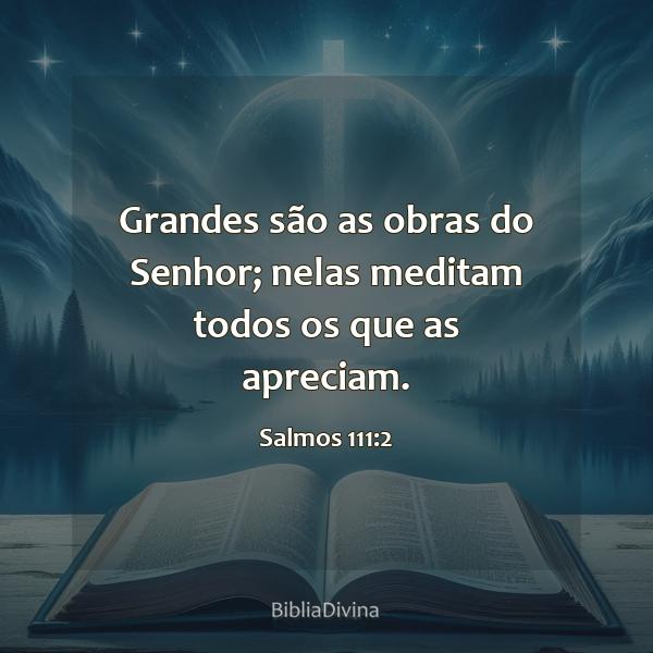 Salmos 111:2