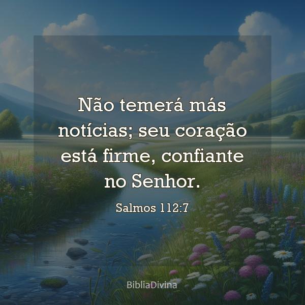 Salmos 112:7