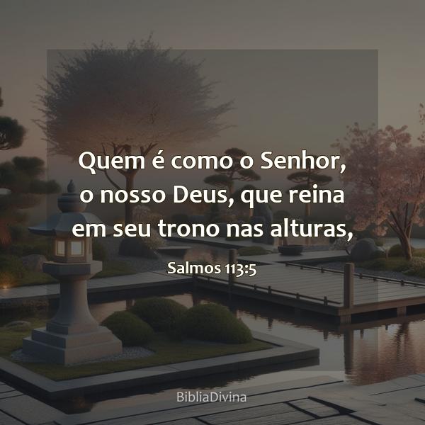 Salmos 113:5