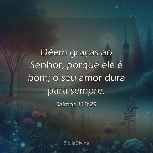 Salmos 118:29