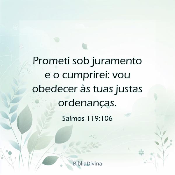 Salmos 119:106