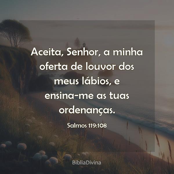 Salmos 119:108