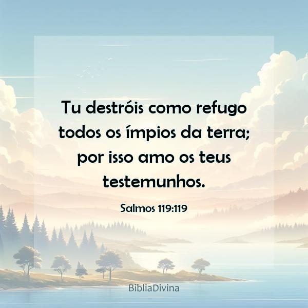 Salmos 119:119