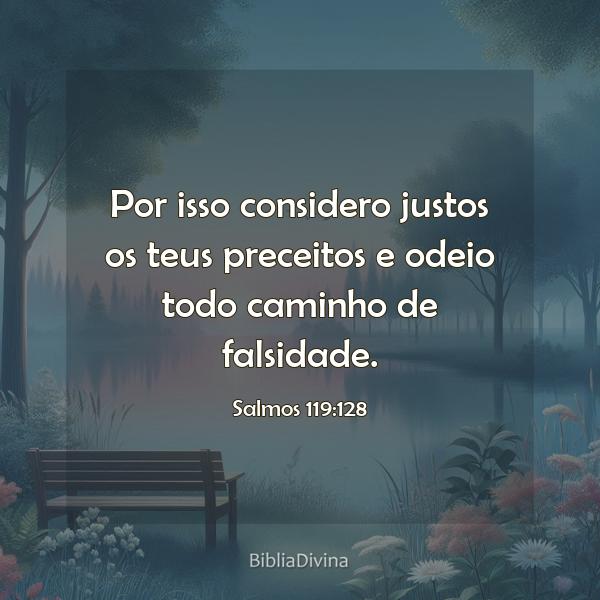 Salmos 119:128