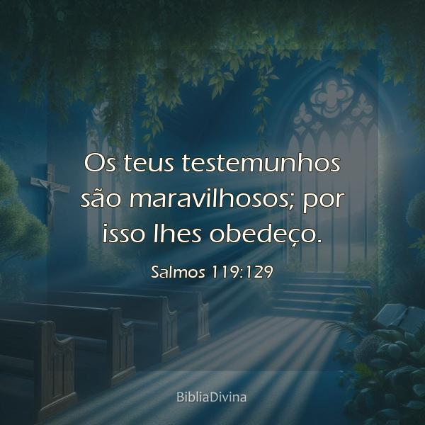 Salmos 119:129