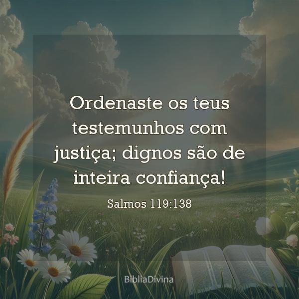 Salmos 119:138