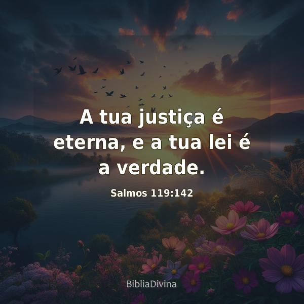 Salmos 119:142