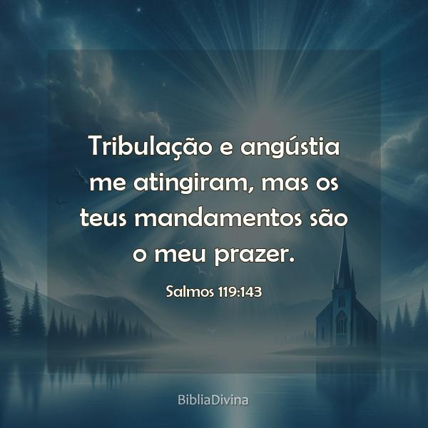 Salmos 119:143