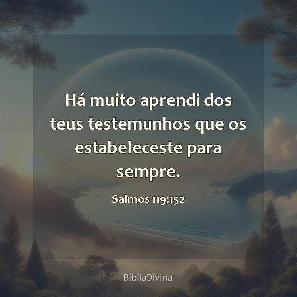 Salmos 119:152