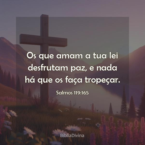 Salmos 119:165