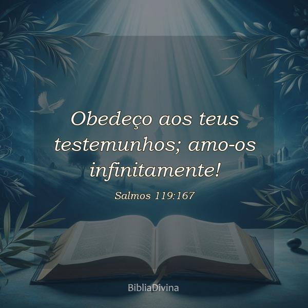 Salmos 119:167