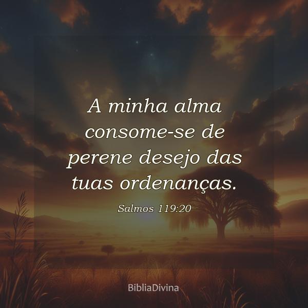 Salmos 119:20