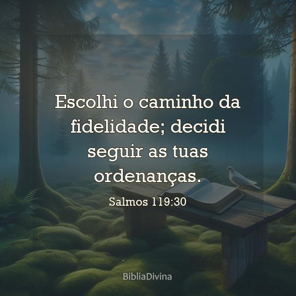 Salmos 119:30