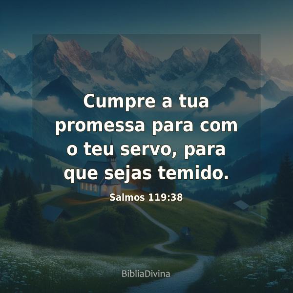 Salmos 119:38