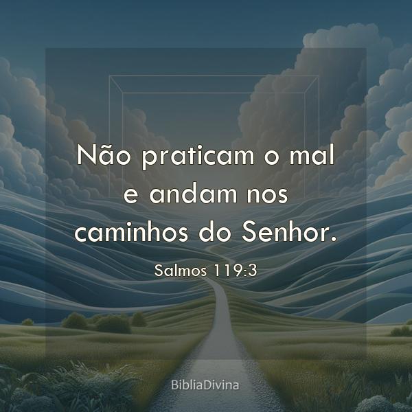 Salmos 119:3