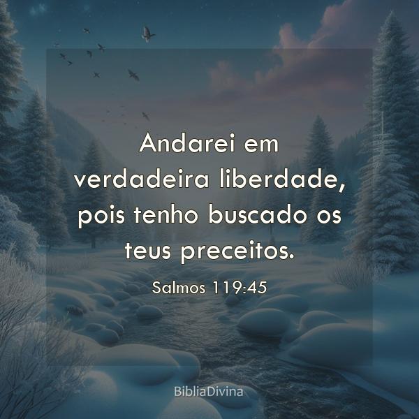 Salmos 119:45