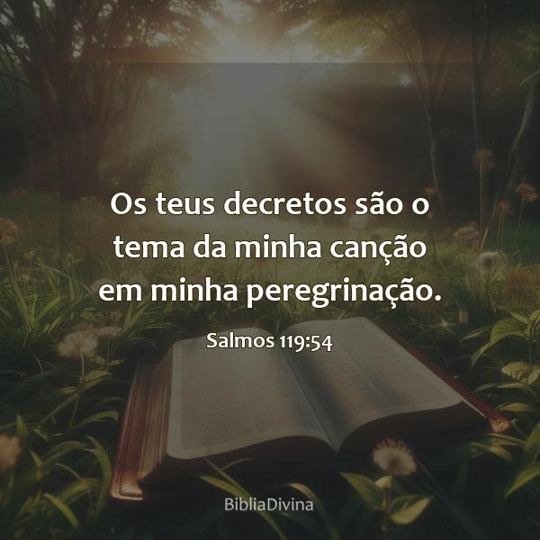 Salmos 119:54