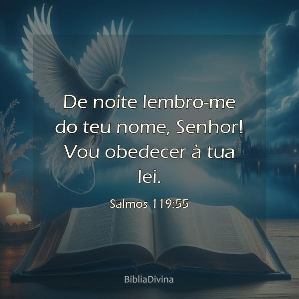 Salmos 119:55