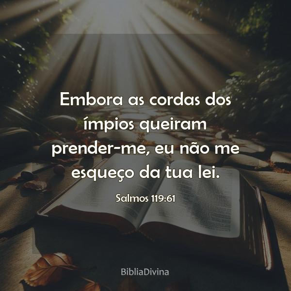 Salmos 119:61