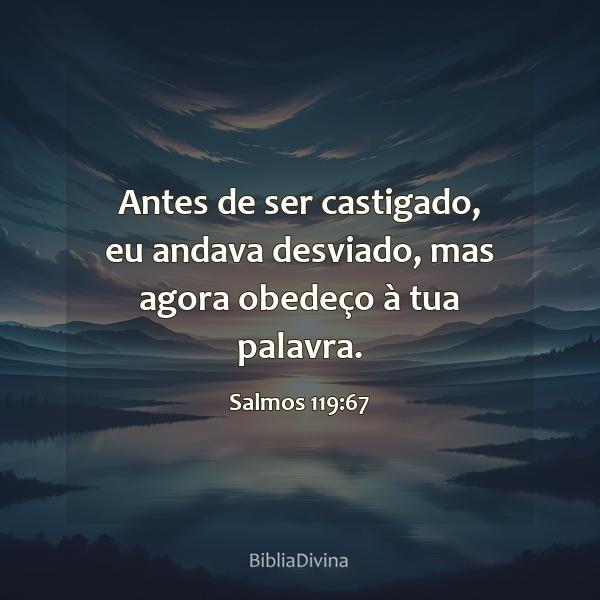 Salmos 119:67