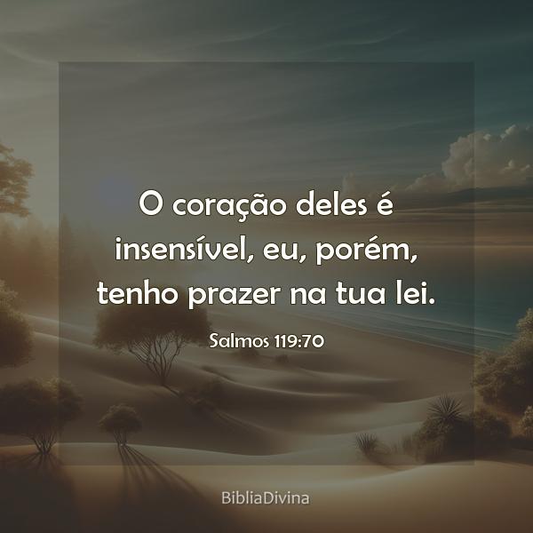 Salmos 119:70