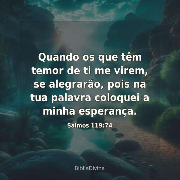 Salmos 119:74