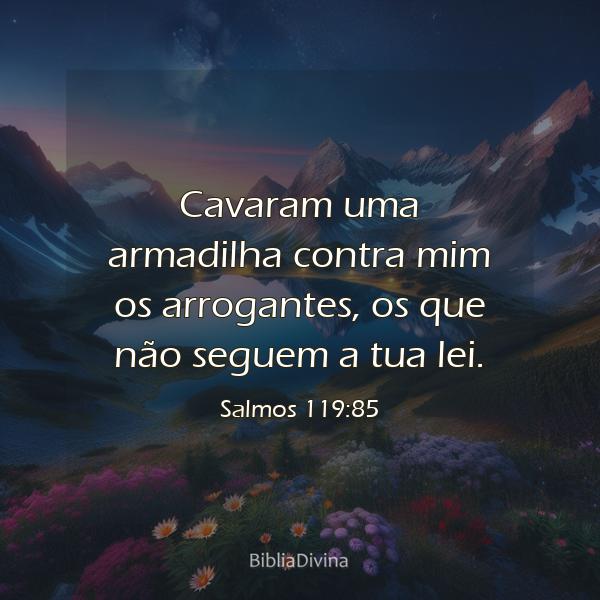 Salmos 119:85