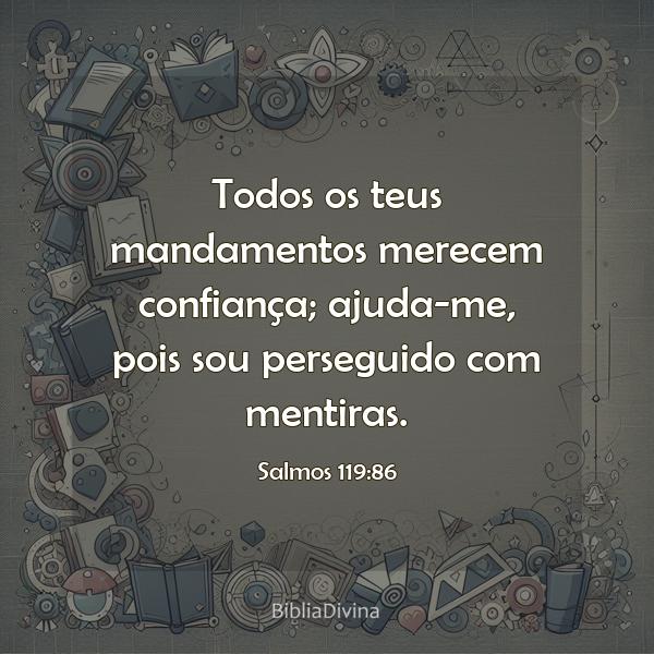 Salmos 119:86