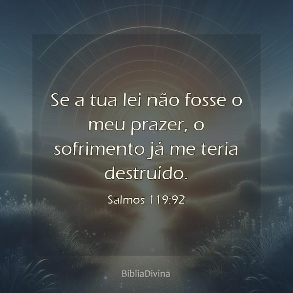 Salmos 119:92