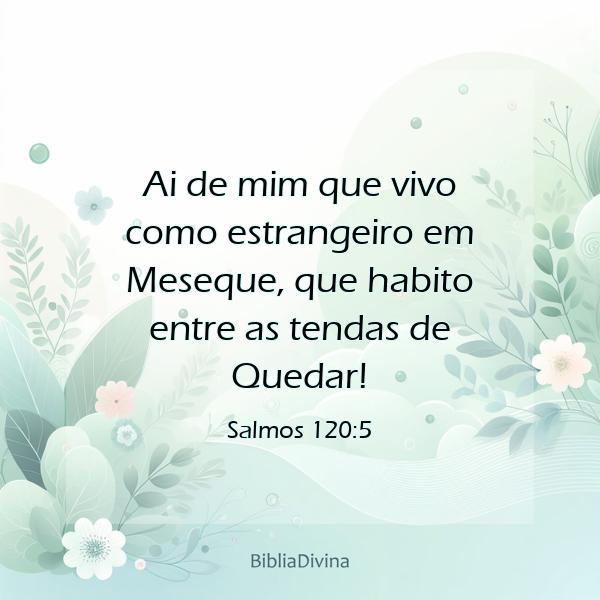 Salmos 120:5