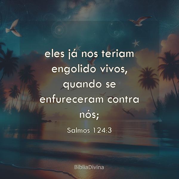 Salmos 124:3