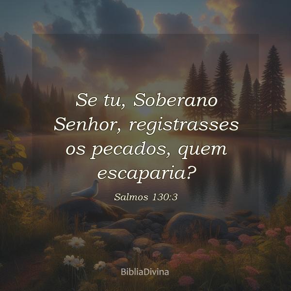 Salmos 130:3