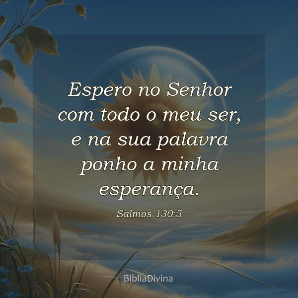 Salmos 130:5