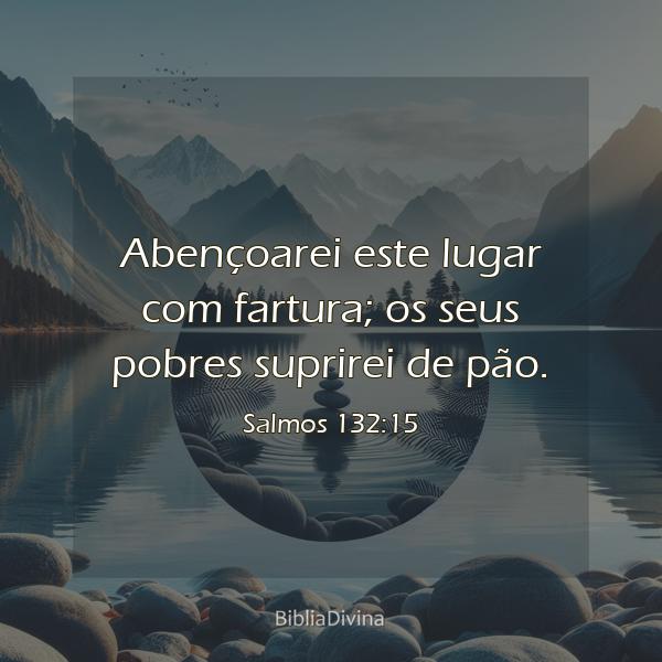 Salmos 132:15