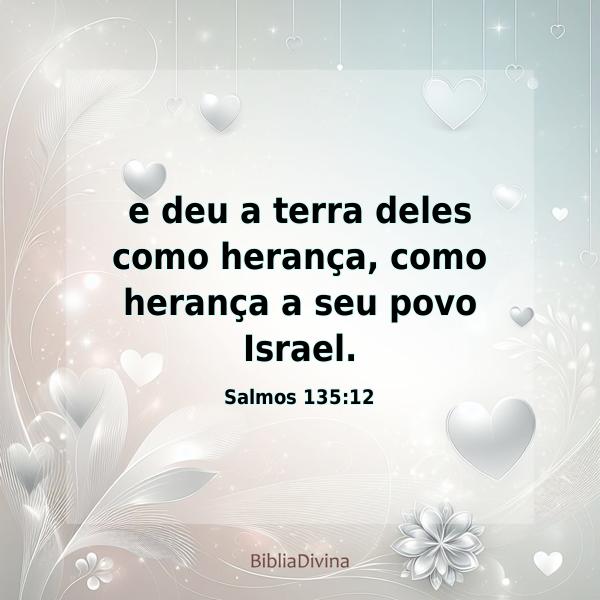 Salmos 135:12