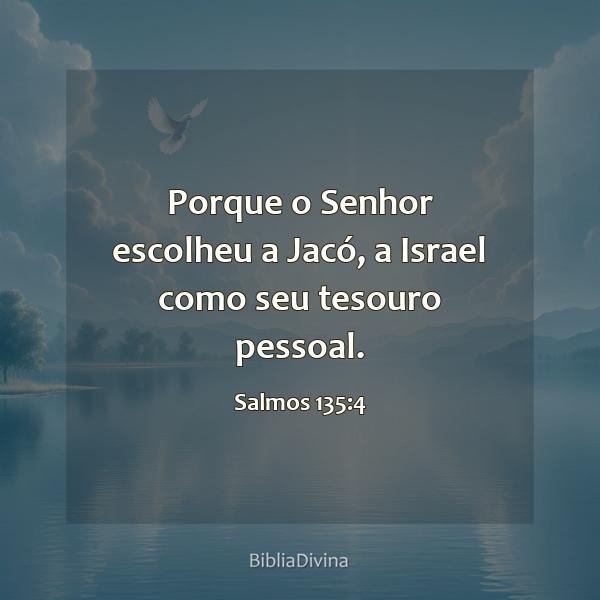 Salmos 135:4