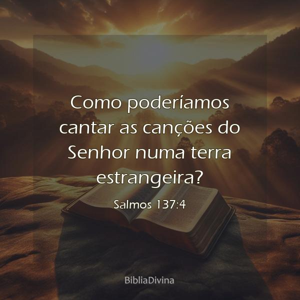 Salmos 137:4