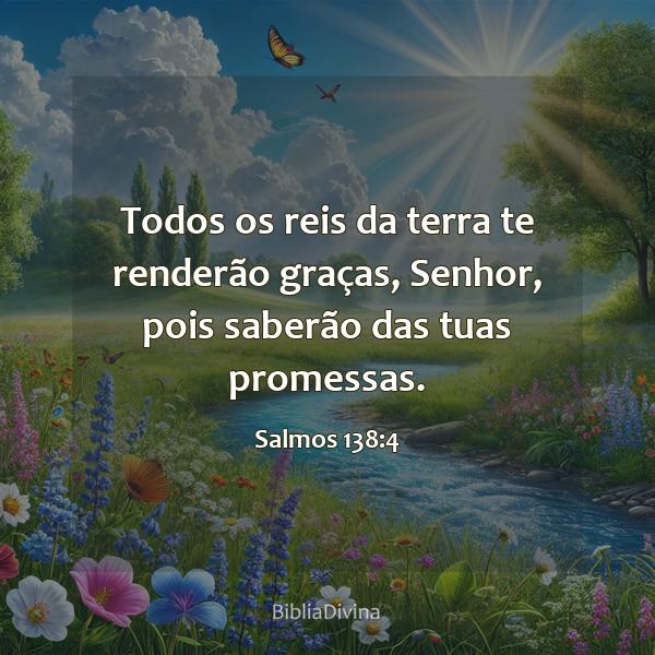 Salmos 138:4