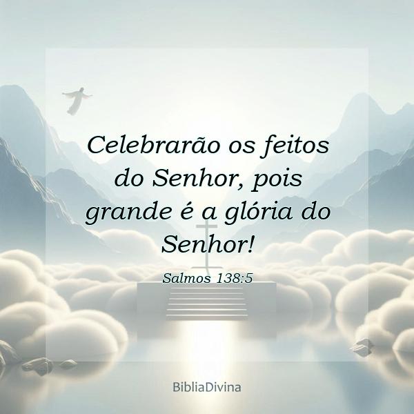 Salmos 138:5