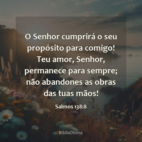 Salmos 138:8