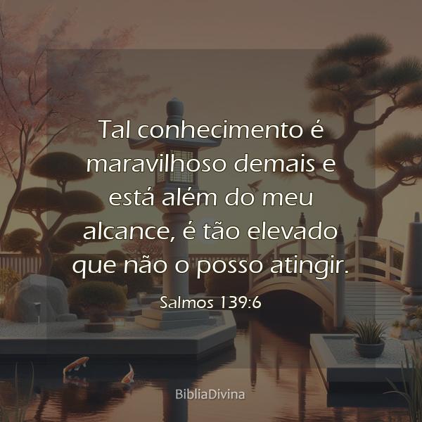 Salmos 139:6