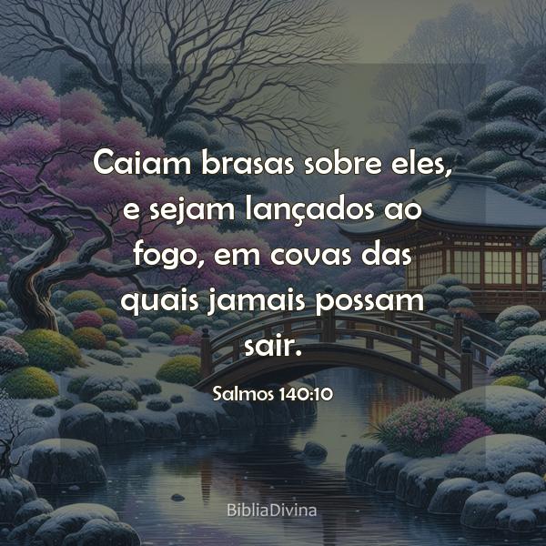 Salmos 140:10