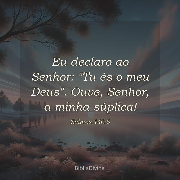 Salmos 140:6