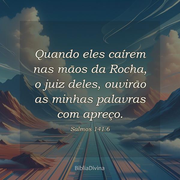 Salmos 141:6