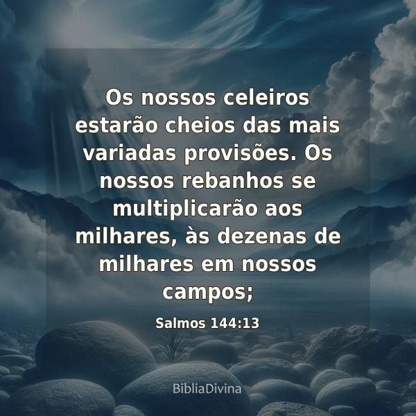 Salmos 144:13