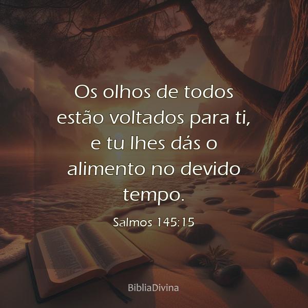 Salmos 145:15