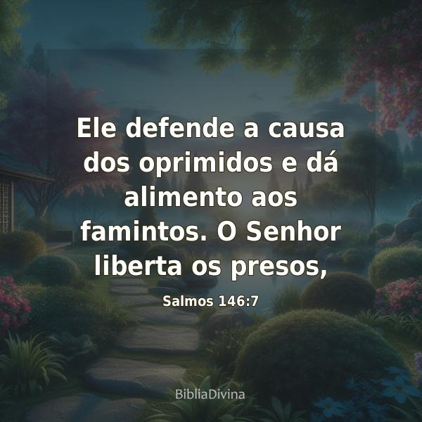 Salmos 146:7