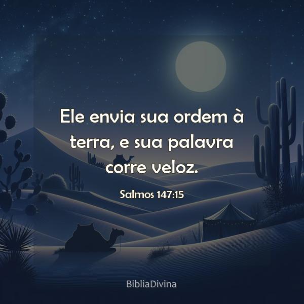 Salmos 147:15