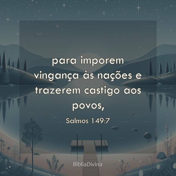 Salmos 149:7