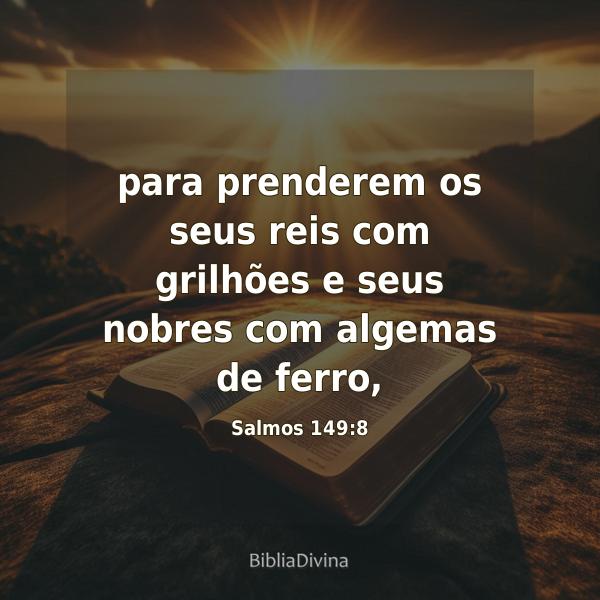 Salmos 149:8